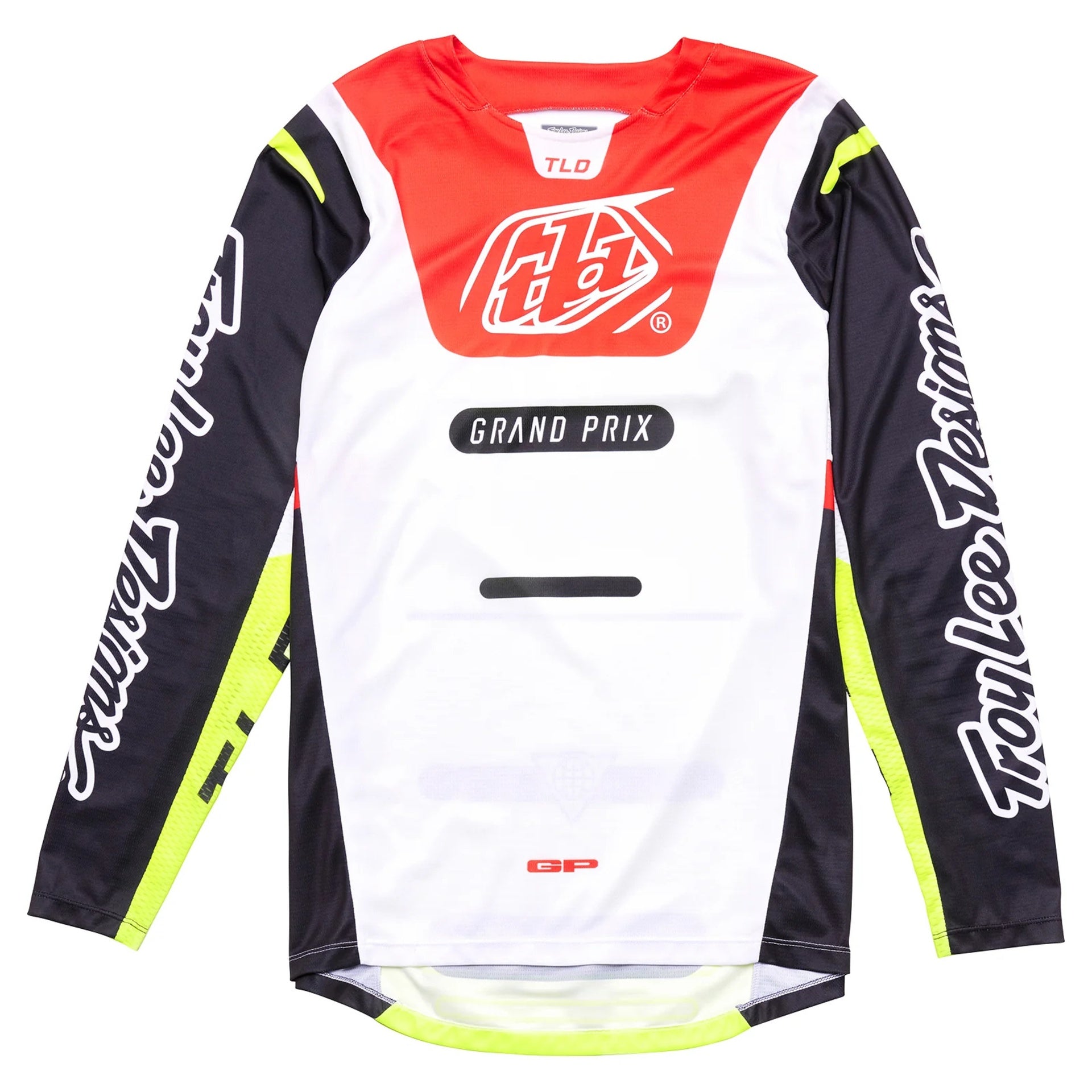 Jersey para niño Troy Lee Designs Gp Pro Blends White / Glo Red